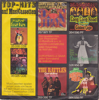 The Tonics : Sad Old Song / Out With The Pow Wow (7", Single)