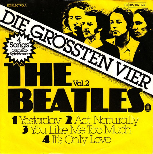 The Beatles : Die Grössten Vier Vol.2 (7", EP)