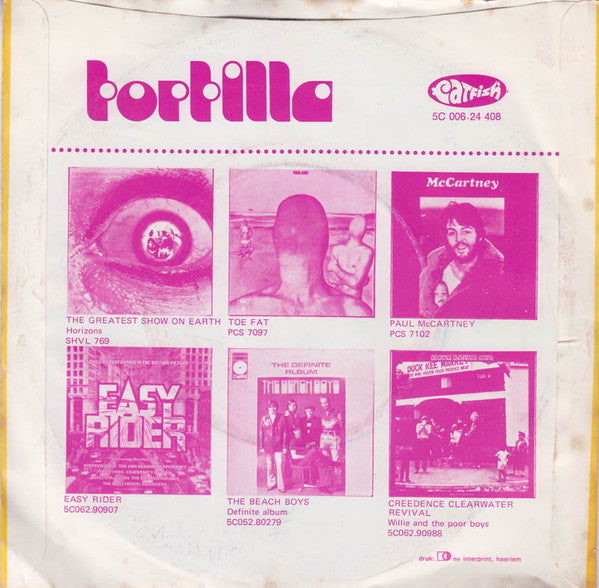 Tortilla : Every Angel Comes From Nowhere (7", Single)