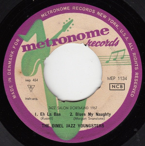 The Oimel Jazz Youngsters : Jazz Salon Dortmund 1957 - 1 (7", EP)