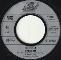 Siberia (8) : Heaven Can Wait (Take Away) (7", Single)