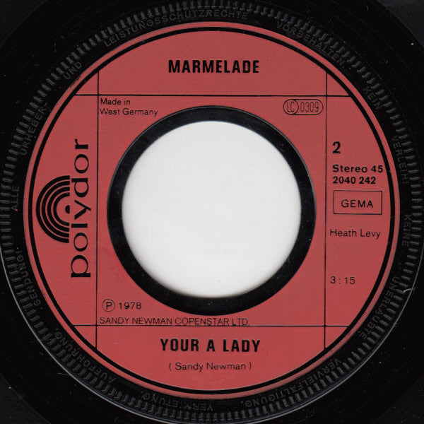 The Marmalade : Heaven's Above (7", Single)