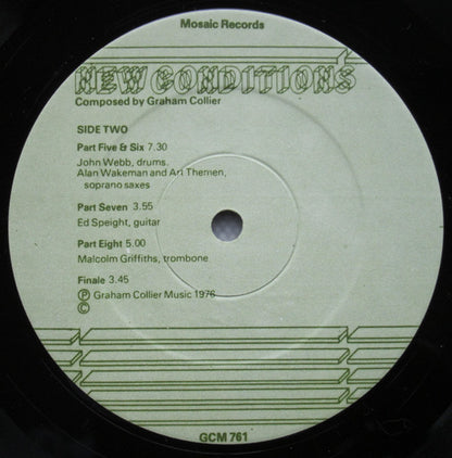 Graham Collier Music : New Conditions (LP)