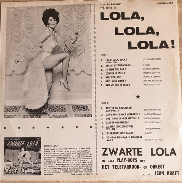 Zwarte Lola : Lola, Lola, Lola! (LP, Album)