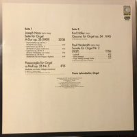Joseph Haas / Karl Höller / Paul Hindemith, Franz Lehrndorfer : Suite Für Orgel A-dur Op. 25 / Ciacona Op. 54 / Sonate Für Orgel Nr. 2 (LP, Album, Dig)