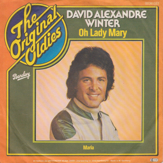 David Alexandre Winter : Oh Lady Mary (7", Single)