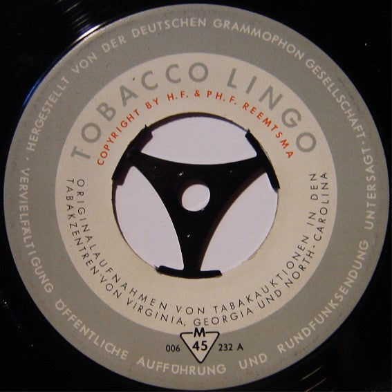 Unknown Artist / The Six Swinging Guys And The Four Charlies : Tobacco Lingo / Carry Me Back To Old Virginny (7", Single, Mono)