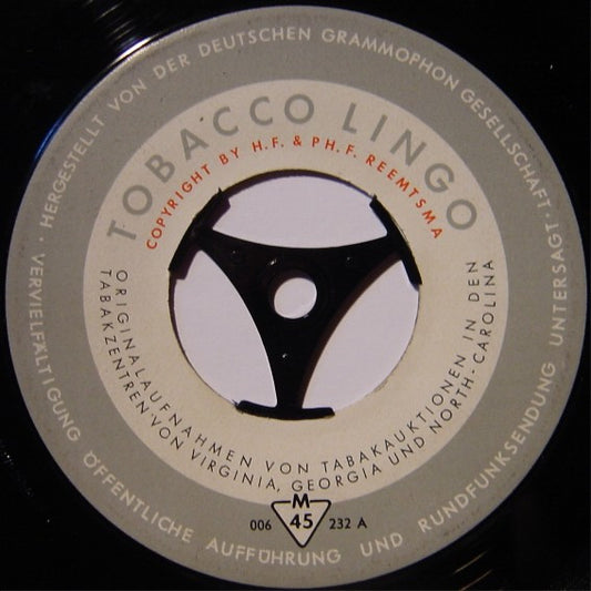 Unknown Artist / The Six Swinging Guys And The Four Charlies : Tobacco Lingo / Carry Me Back To Old Virginny (7", Single, Mono)