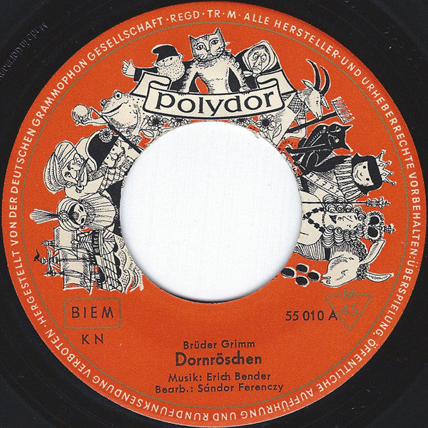 Gebrüder Grimm : Dornröschen (7")