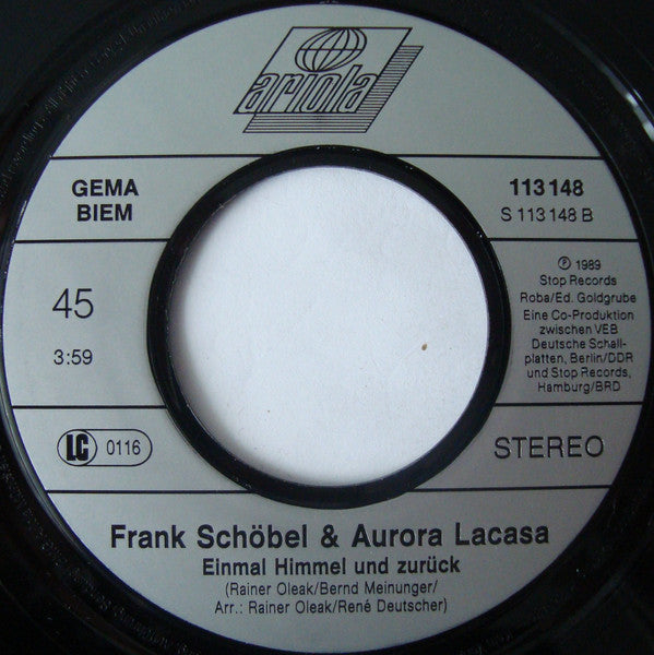 Frank Schöbel & Aurora Lacasa : Zusammengehör'n (7", Single)