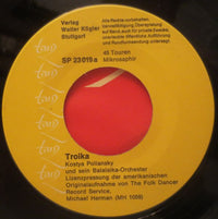 Kostya Poliansky And His Balalaika Orchestra : Troika/ Korobushka (7", Single)