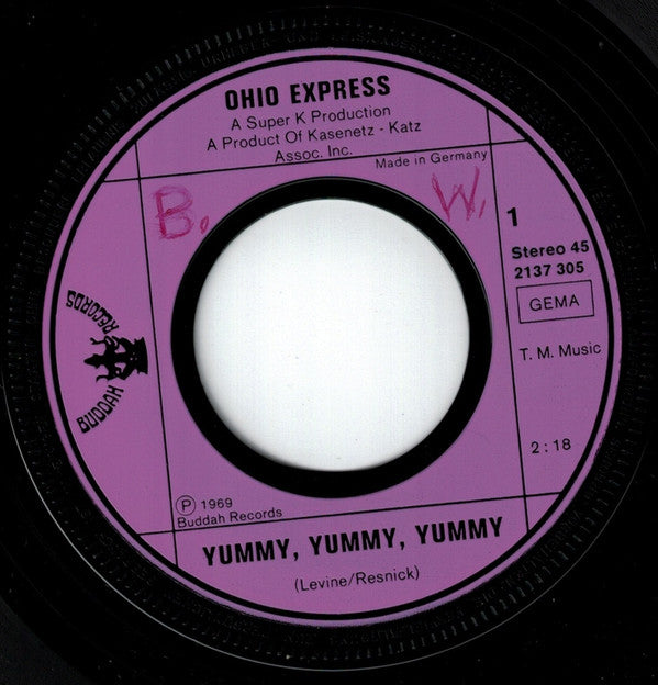 Ohio Express : Die Grossen Vier (2x7")