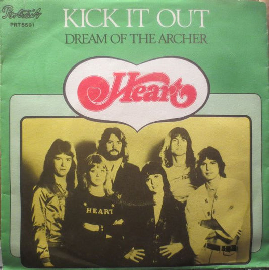 Heart : Kick It Out (7", Single)