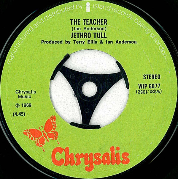 Jethro Tull : Witch's Promise / Teacher (7", Single)