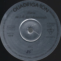 Various : Maria Im Lob Der Jahrtausende (LP)