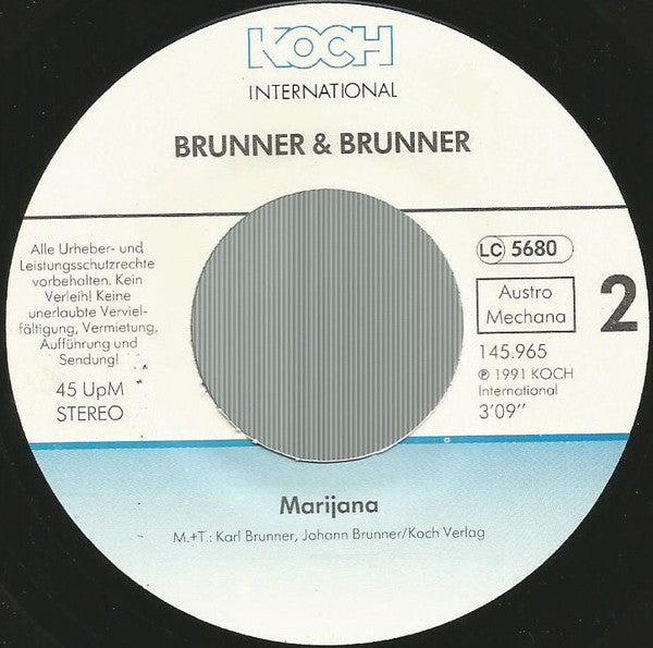 Brunner & Brunner : Sehnsucht In Mir (7", Single)
