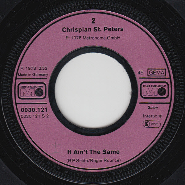 Crispian St. Peters : Oh Caroline  (7", Single)