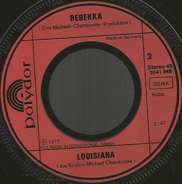 Rebekka (2) : ... Dann Bis Morgen (Sunrise) (7", Single)
