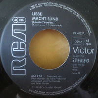 Maria (41) : Liebe Macht Blind (7", Single)