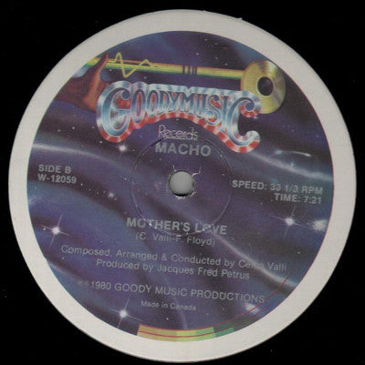 Macho : Mother's Love (12")