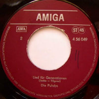 Puhdys : Wie Ein Pfeil / Lied Für Generationen (7", Single)