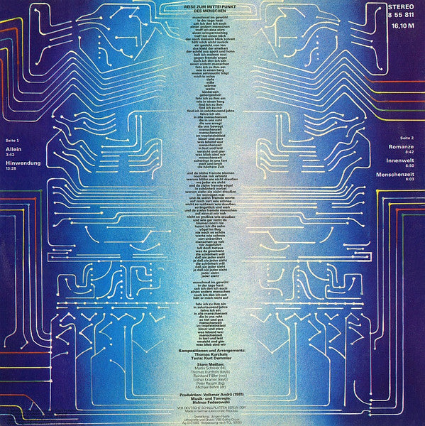 Stern Meissen : Reise Zum Mittelpunkt Des Menschen (LP, Album, Red)
