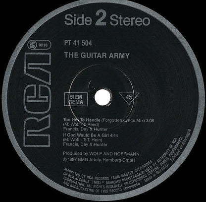 The Guitar Army : Goin' Out Of My Head (12", Single)