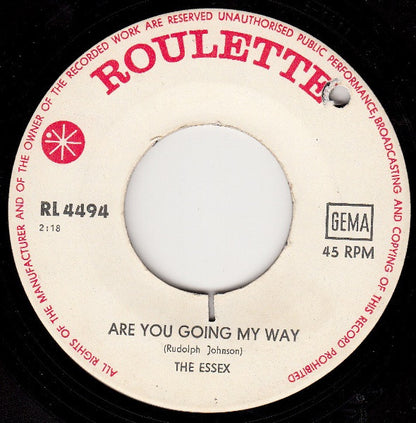 The Essex : Easier Said Than Done (7", Single)