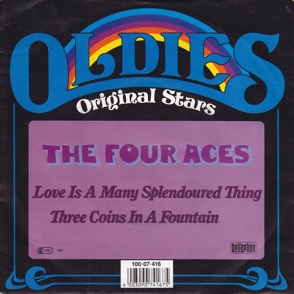 The Four Aces : Love Is A Many Splendoured Thing / Three Coins In A Fountain (7", Single)