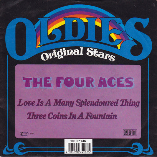 The Four Aces : Love Is A Many Splendoured Thing / Three Coins In A Fountain (7", Single)