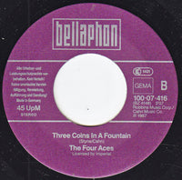 The Four Aces : Love Is A Many Splendoured Thing / Three Coins In A Fountain (7", Single)