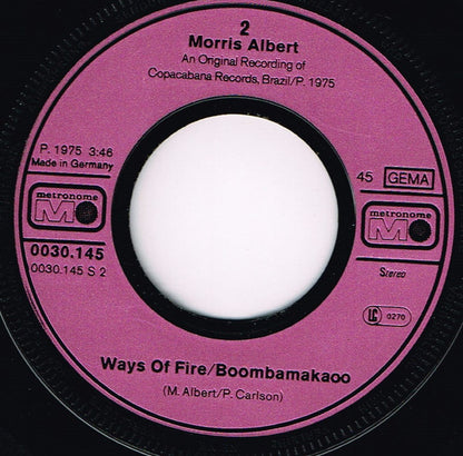 Morris Albert : Feelings (7", Single)