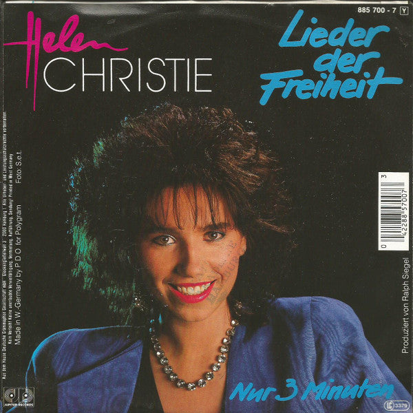 Helen Christie : Lieder Der Freiheit (7", Single)
