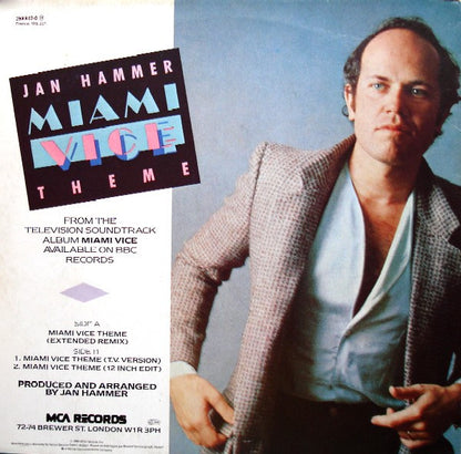 Jan Hammer : Miami Vice Theme (12")