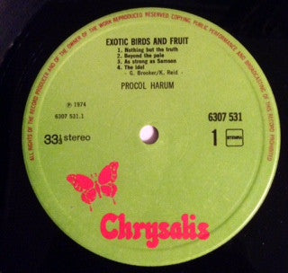 Procol Harum : Exotic Birds And Fruit (LP, Album)