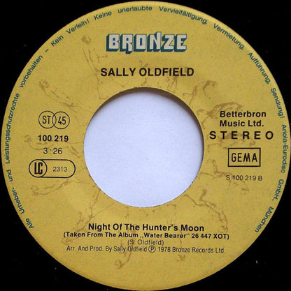 Sally Oldfield : Mirrors (7", Single)