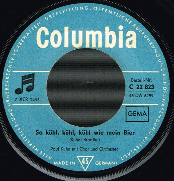 Paul Kuhn : Gib Dem Bub' Die Geige Nicht (7", Single)