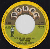 Ginny Royce : Love Me Like A Lady (7", Single)