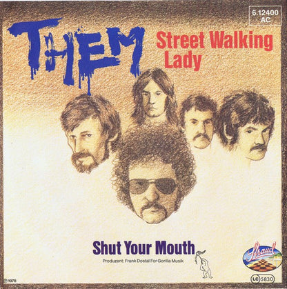Them (3) : Street Walking Lady (7", Single)