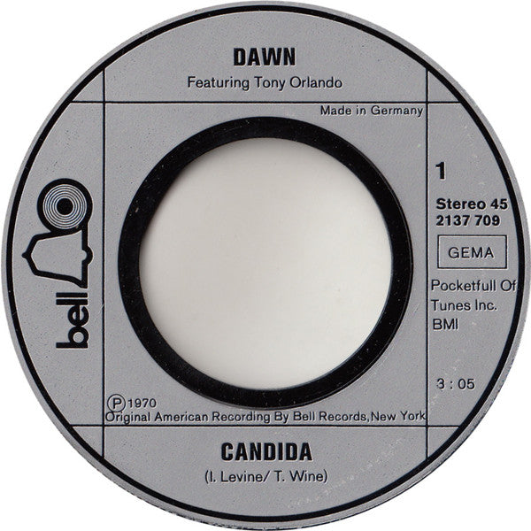 Dawn (5) Feat. Tony Orlando : Die Grossen Vier (2x7", Single)