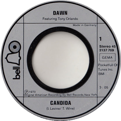 Dawn (5) Feat. Tony Orlando : Die Grossen Vier (2x7", Single)