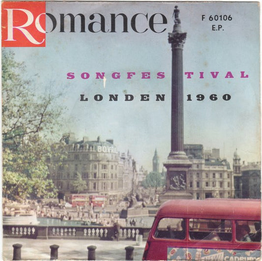 Solisten, Vocal Group En "Festival Orchestra" o.l.v. Harry S. Owens : Songfestival Londen 1960 (7", EP)