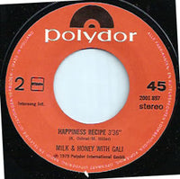 Milk And Honey With Gali Atari : Goodbye New York (7", Single)