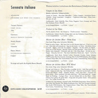 Orchestra Bruno Martelli : Serenata Italiana (7", EP)