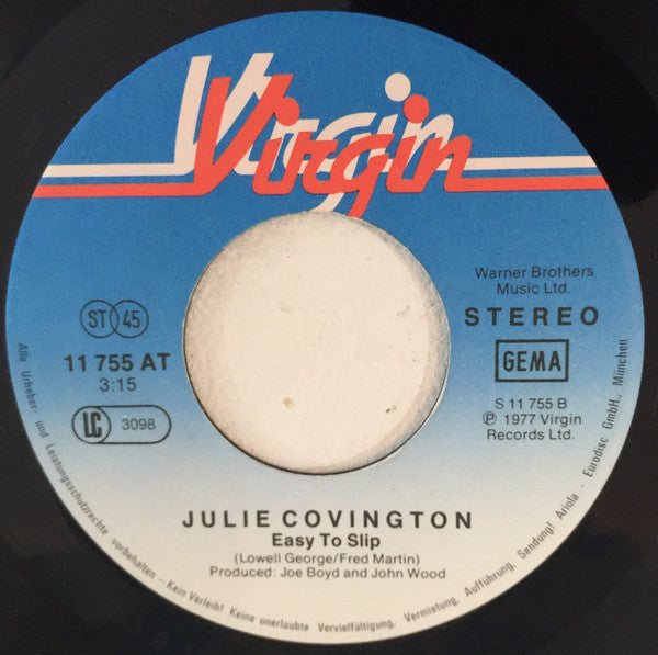 Julie Covington : Only Women Bleed (7", Single)