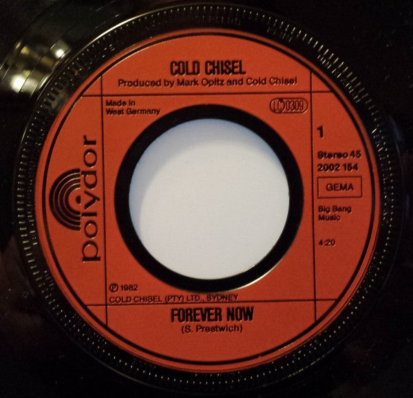 Cold Chisel : Forever Now (7", Single)