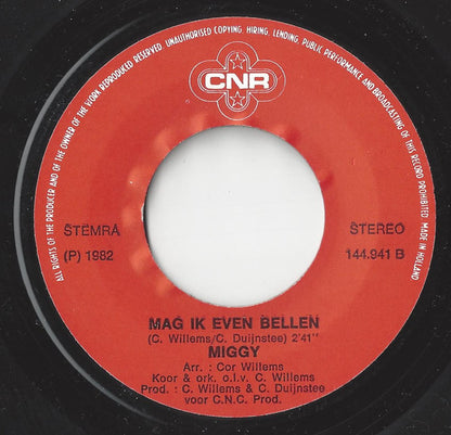 Miggy : Ik Word Niet Goed  (7", Single)