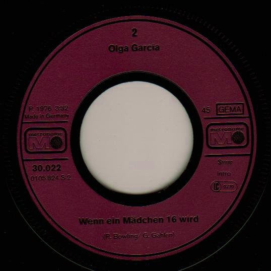Olga Garcia : Klaus, Komm Nach Haus (7", Single)
