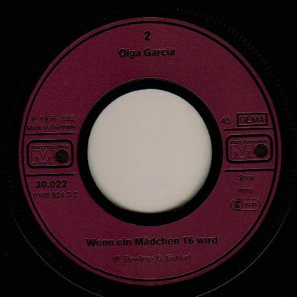 Olga Garcia : Klaus, Komm Nach Haus (7", Single)