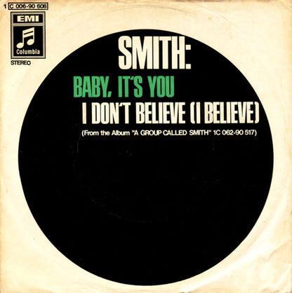 Smith (3) : Baby It's You (7", Single)